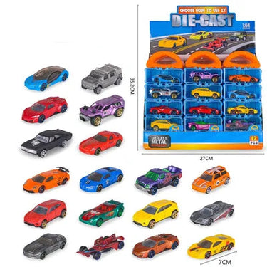 15 Pcs Metal Mini Die Cast Set 15Pcs